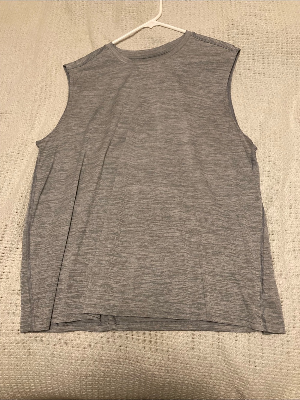 Champion Men's Sleeveless Tank Top - Heather Gray